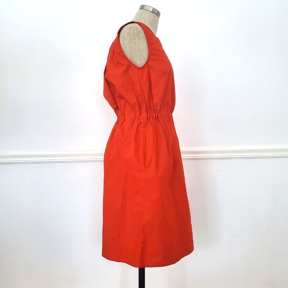 LUCYWILD Garmentory RED Shift DRESS Japanese Cotton  Size XS~ NWOT! ~ RET:$515 - Picture 6 of 15